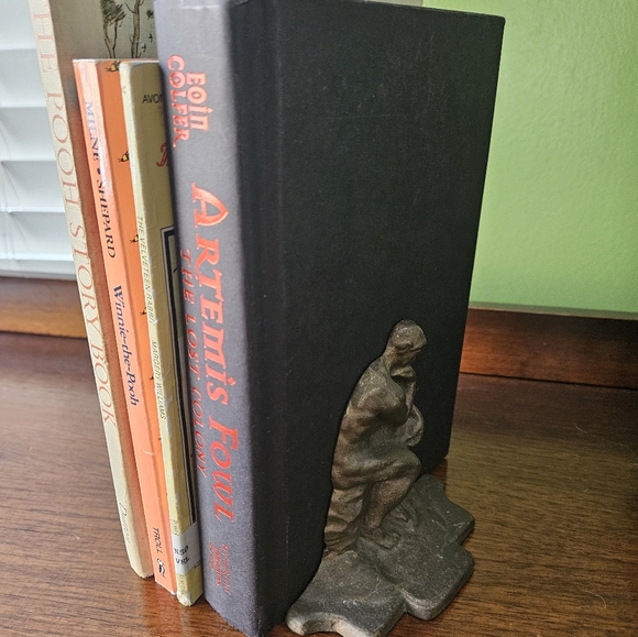 The Thinker Vintage Bookends - Picture 8 of 10